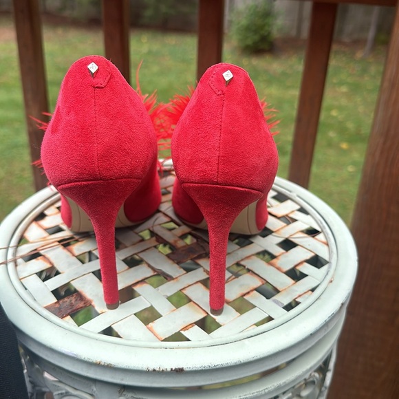 Sam Edelman Red Heels 7.5 - Picture 5 of 7